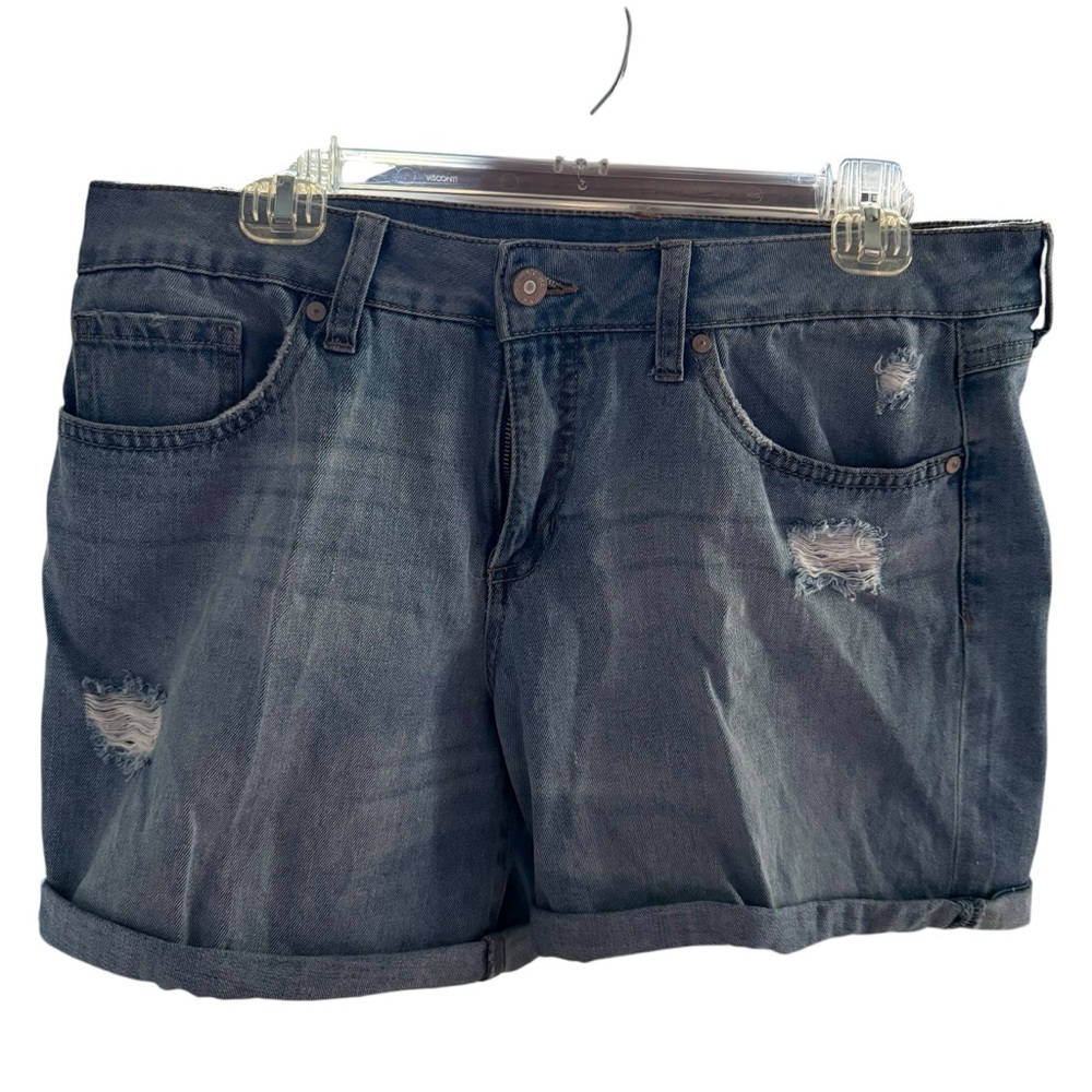 Sound/Style Women's Distressed Denim Shorts
